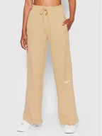 Spodnie sportowe damskie - Calvin Klein Jeans Spodnie dresowe J20J218701 Brązowy Relaxed Fit - miniaturka - grafika 1