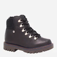Buty dla chłopców - Zimowe trzewiki chłopięce skórzane Bartek 27764/0P-BAR 33 Czarne (5903607557616) - miniaturka - grafika 1
