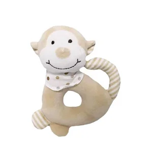 Grzechotka Małpka 18Cm - Grzechotki dla dzieci - miniaturka - grafika 1