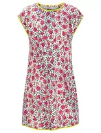 Sukienki - Jack Wolfskin Dziewczęca sukienka Villi G sukienka dziecięca, różowa Lemonade All Over, 116, Pink Lemonade All Over, 116 cm - miniaturka - grafika 1