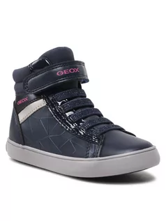 Buty dla dziewczynek - Geox Sneakersy J Gisli G. A J164NA 00454 C4268 M Granatowy - grafika 1