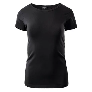 Damska Koszulka z krótkim rękawem HI-TEC LADY PURO 55903-BLACK - Koszulki i topy damskie - miniaturka - grafika 1