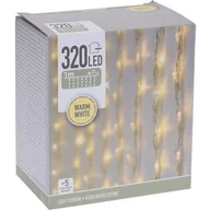 Oświetlenie świąteczne - Home Styling Collection Kurtyna świetlna 320 LED lampki dekoracyjne AX8405810 - miniaturka - grafika 1