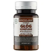 Serce i układ krążenia - SINGULARIS Głóg Kompleks, 60 kapsułek - miniaturka - grafika 1