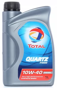 Total Quartz 7000 Diesel 10W-40 1L - Oleje silnikowe - miniaturka - grafika 1