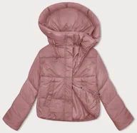 Kurtki damskie - Krótka zimowa kurtka damska puchowa J Style różowa (16M9188-46) - J STYLE - miniaturka - grafika 1