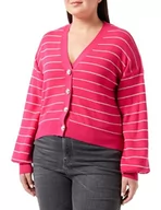 Swetry damskie - NAEMI Damski kardigan 11025361-NA01, różowy, XS/S, Rosa, XS-S - miniaturka - grafika 1