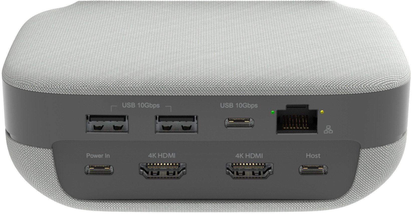 j5create JCDS337-N stacja dokująca Przewodowa USB 3.2 Gen 2 3.1 Gen 2 Type-C Szary, Biały
