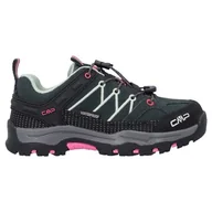 Buty dla chłopców - CMP Dziecięce buty trekkingowe Rigel Low WP 3Q13244, niebieskie (Lake-Gloss), 28 - miniaturka - grafika 1