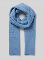 Apaszki i szaliki damskie - Szal z dodatkiem wełny - miniaturka - grafika 1