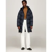 Kurtki damskie - Tommy Hilfiger Puchowa kurtka | Regular Fit - miniaturka - grafika 1