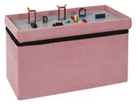 Pufy i podnóżki - Pufa BLOCK BOX składany pojemnik - miniaturka - grafika 1