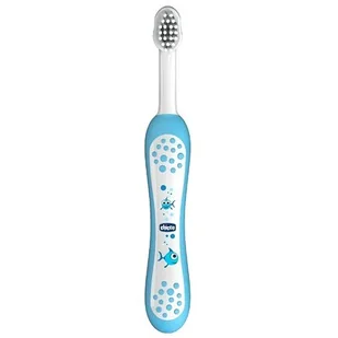 Chicco Oral Care szczoteczka do zębów dla dzieci 6 m + Blue Etra Soft Bristles - Szczoteczki do zębów dla dzieci - miniaturka - grafika 1