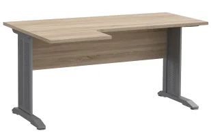 Elior Skandynawskie biurko narożne dąb sonoma F1-N56 - Biurka Elior Skandynawskie biurko narożne dąb sonoma F1-N56 - Biurka - miniaturka - grafika 1