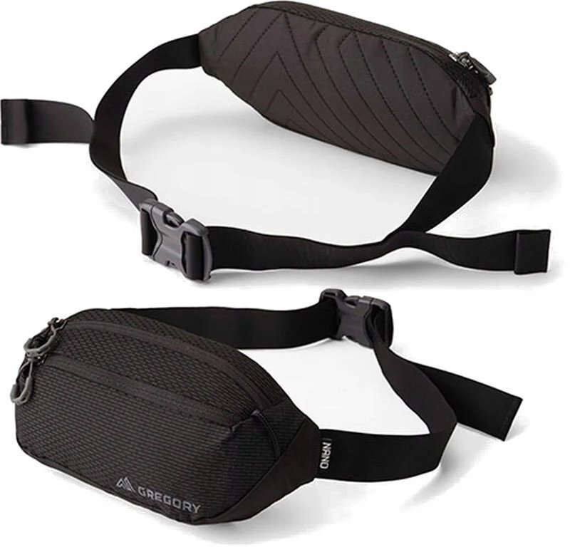 Saszetka nerka Gregory 153063/9974 czarny 3l