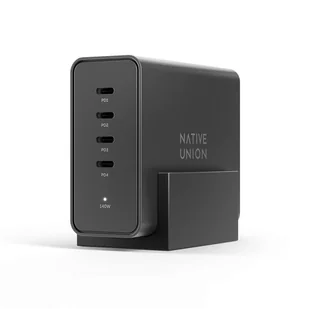 Native Union Fast GaN Charger PD 140W black - Ładowarki do telefonów - miniaturka - grafika 1