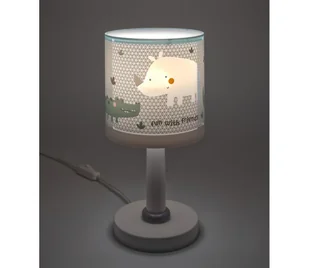 Dalber 60621 - Lampka dziecięca RHICO AND CROCO 1xE14/8W/230V - Wyposażenie pokoiku dziecięcego - miniaturka - grafika 1