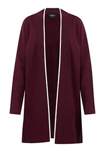 Idony Damski kardigan 15329889, bordowy, M/L, bordowy, M-L - Swetry damskie - miniaturka - grafika 1