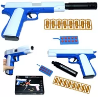 Zabawki militarne - BEZPIECZNY PISTOLET COLT 1911 EVA STRZAŁKI ŁUSKA - miniaturka - grafika 1