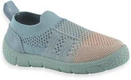 Buty dla dziewczynek - Buty sportowe wsuwane dla dziewczynki popielaty Befado 102X025 Honey - miniaturka - grafika 1