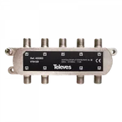 Rozgałęźniki i multiswitche do TV-SAT - Rozgałęźnik antenowy rtv 8-drożny F8D 453303 TELEVES - miniaturka - grafika 1
