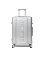 Nerki - Hunter Walizka średnia CEO-HUNTER-M-002-08-SILVER Srebrny - miniaturka - grafika 1