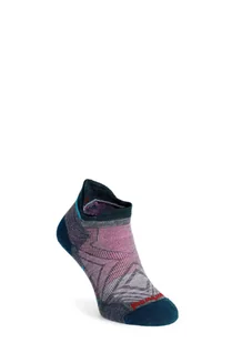 Skarpety merino damskie Run Zero Cushion Low Ankle Socks - medium gray - Skarpetki i podkolanówki sportowe - miniaturka - grafika 1