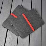 Torby na laptopy - Pokrowiec filcowy na laptop - grafitowy - miniaturka - grafika 1