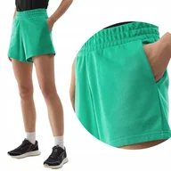 Spodenki damskie - Krótkie Spodenki Damskie 4F Dresowe Sport Casual Bawełna Wiosenne SS24F286 - miniaturka - grafika 1