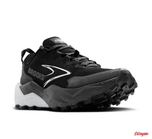 Męskie buty do biegania w terenie Brooks Caldera 8 czarne - Buty trekkingowe męskie - miniaturka - grafika 1