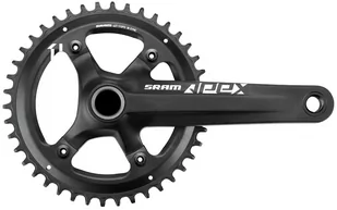 Sram Uni mechanizm korbowy Apex 1 170 MM, 42T GXP łożysko wewnętrzne, 00.6118.476.001 & korby ozdoba, czarna, One Size 00.6118.476.001 - Części rowerowe - miniaturka - grafika 1