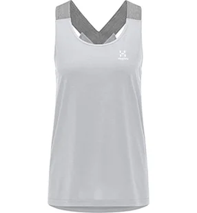 Haglöfs 605159_4V6 Ridge Tank Bluza damska Concrete SOLID rozmiar L - Bluzy damskie - miniaturka - grafika 1