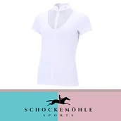Koszulki jeździeckie - Schockemohle Koszulka konkursowa SPAnita Style SS25 - white - miniaturka - grafika 1