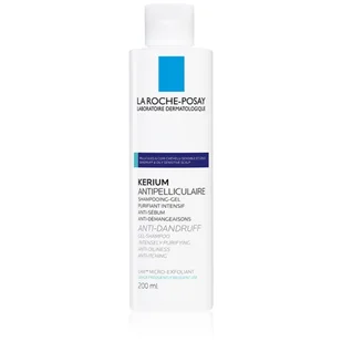 La Roche-Posay Kerium Przeciwłupieżowy szampon-żel 200 ml - Szampony do włosów - miniaturka - grafika 1