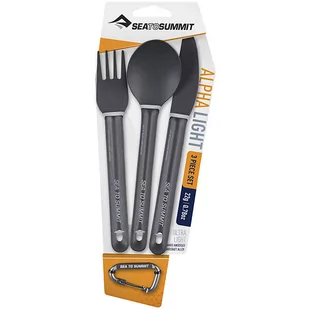 Sea To Summit zestaw sztućców Alpha Light Cutlery ACUTSET3 - Kuchnia turystyczne i akcesoria - miniaturka - grafika 1