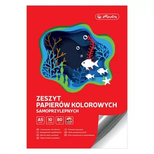Zeszyt Papierów Samoprzylepnych A5 10 Arkuszy Herlitz - Zeszyty szkolne - miniaturka - grafika 1