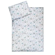 Pościel dla dzieci - Julius Zöllner Jersey - pościel dziecięca 100 x 135 + 40 x 60 cm, 2-częściowy zestaw poszewek na kołdrę i poszewki na poduszkę, 100% bawełna jersey, z zamkiem błyskawicznym, Standard 100 by OEKO-TEX, - miniaturka - grafika 1