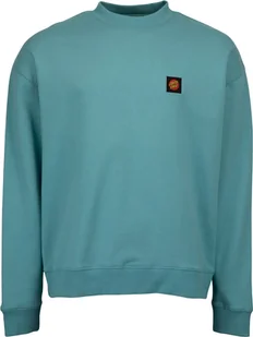 bluza męska SANTA CRUZ CLASSIC LABEL CREW Turquoise - Bluzy męskie - miniaturka - grafika 1
