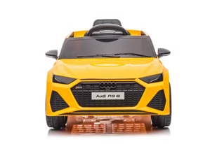 Pojazd na Akumulator Audi RS6 BRD-2118 Żółty - Pojazdy elektryczne dla dzieci - miniaturka - grafika 1