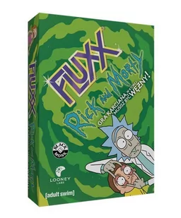 Black Monk Fluxx Rick and Morty - Gry planszowe - miniaturka - grafika 2