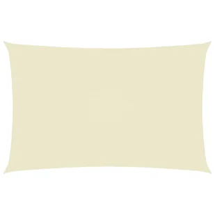 vidaXL Prostokątny żagiel ogrodowy, tkanina Oxford, 5x8 m, kremowy 135221 - Parasole ogrodowe - miniaturka - grafika 7