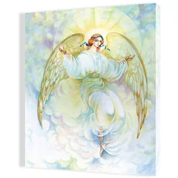 Obraz religijny na płótnie Anioł Stróż - Ikony i obrazy sakralne Obraz religijny na płótnie Anioł Stróż - Ikony i obrazy sakralne - miniaturka - grafika 1