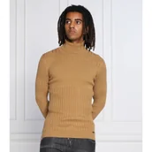 Swetry męskie - HUGO Golf Smaxo | Slim Fit | z dodatkiem wełny - miniaturka - grafika 1