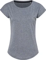 Koszule damskie - Stedman ST8930 Koszula damska Recycled Sports-T Move Women - Kolor: Denim Heather - Rozmiar: XL - miniaturka - grafika 1