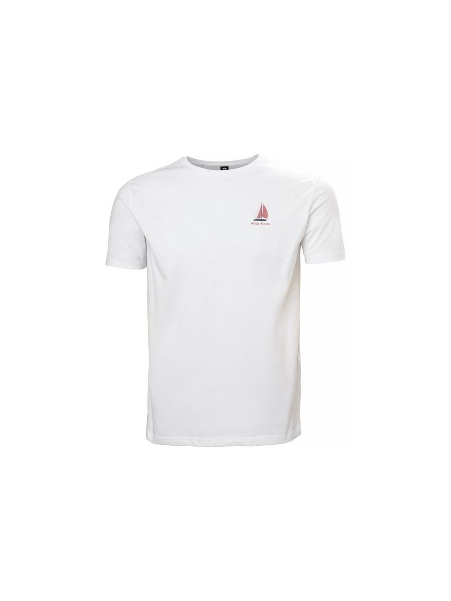 Koszulka HELLY HANSEN SHORELINE T-SHIRT 3. biały S