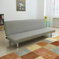 Sofy i kanapy - vidaXL Sofa kanapa rozkadana, ciemnoszara - miniaturka - grafika 1