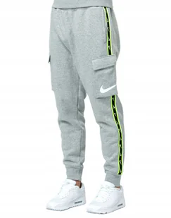 NIKE SPODNIE DRESOWE MĘSKIE BAWEŁNA BOJÓWKI DX2030 066 r. M - Dresy męskie - miniaturka - grafika 1