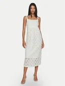 Sukienki - Vila Sukienka koktajlowa Ea 14102226 Écru Regular Fit - miniaturka - grafika 1