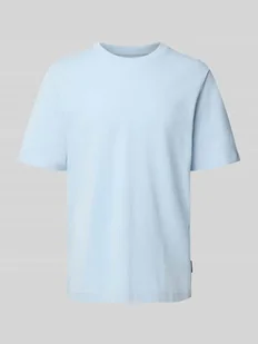 T-shirt o kroju regular fit z mieszanki bawełny - Koszulki męskie - miniaturka - grafika 1