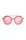 Mini Rodini okulary przeciwsłoneczne dziecięce kolor różowy